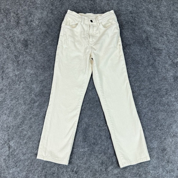 imogene + willie Denim - Imogene + Willie Elizabeth Jeans Women's Size 24 High Rise Cream Denim